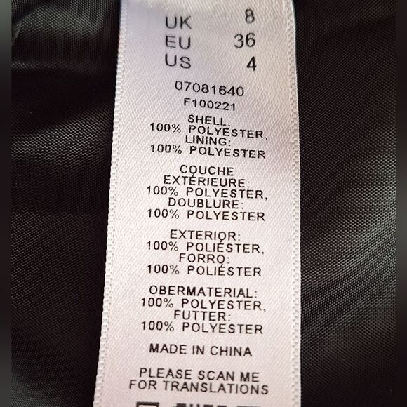 Asos Sz 8 hot pink sequin blazer jacket - Picture 7 of 9